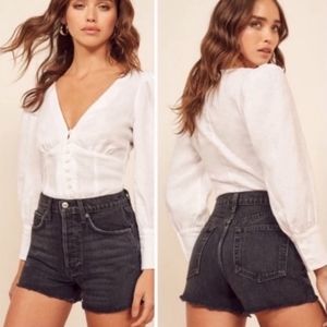 Reformation Cut Off Shorts